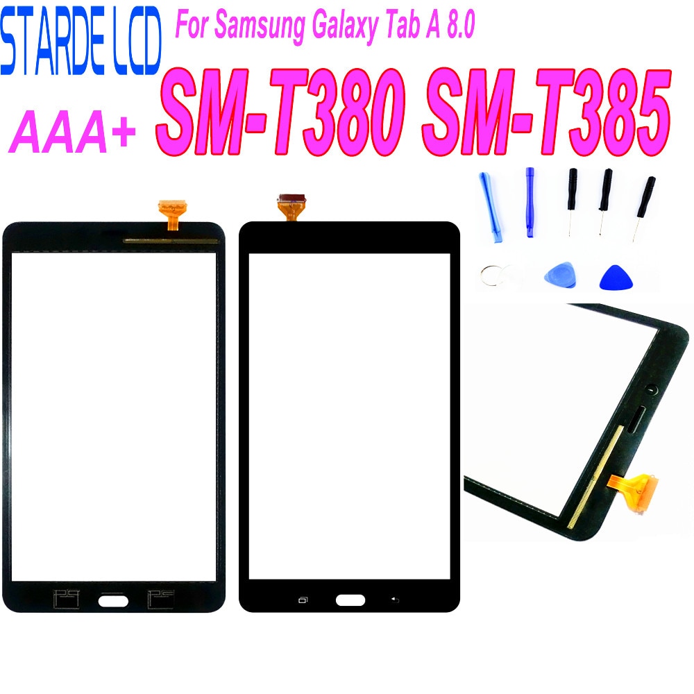 AAA For Samsung Galaxy Tab A 8.0 T387 SM-T387 Touch Screen Digitizer Glass Lens 