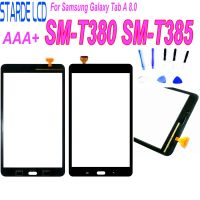 1Pcs For Samsung Galaxy Tab A 8.0 (2017 Version) SM-T380 T385 T380 Touch Screen Digitizer Front Glass Panel Replacement+Adhesive