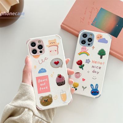 เคสซิลโคน Samsung A51 A50 A10 A02S A12 J7 J2 Prime A21S A32 A10S A20S A30S M40S M10 M01S A515F A50S A125 M12 A30 A20 F12 M10S A205 M02S A305 A025 F02S A207F Small Animals Pattern Camera Lens Protection Case QC7311029