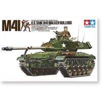 รถ TAMIYA ประกอบแล้วแบบจำลองเพื่อ1/35 M41วอร์กบูลด็อกรถถังเบา35055