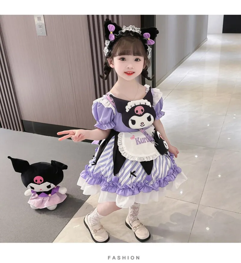 Sanrio - Kuromi & Melody in cute/kawaii outfits