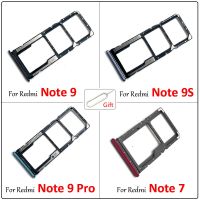 100% Original For Suitable For Xiaomi Redmi Note 7 / Note 9 Pro 9S Nano SIM Card Holder Tray Chip Slot Drawer Holder Adapter Socket With Pin