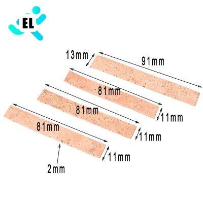 4Pcs/lot Different Size Clarinet Joint Corks Sheets for Saxophones Musical Instruments Accessories