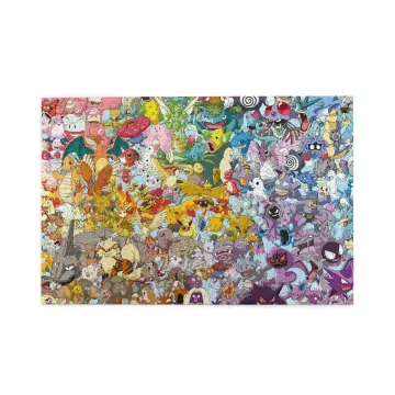 Ravensburger - Puzzle Adulte - Puzzle 1000 p - Pokemon - Challenge