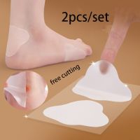 2pcs/set Invisible Heel Stickers High-Heeled Shoes Anti-Grinding Foot Calluses Blister Stickers Transparent Shoe Heel Sticker