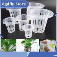 Dgdfhj Shop 10Pcs Plant Grow Net Nursery Pots Hydroponic Colonization Mesh Cup Plant Soilless Greenhouse Plastic Basket Holder