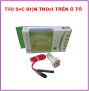 sac xe hoi cho iphone - Tẩu sạc điện thoại đa năng trên ô tô tích hợp 2