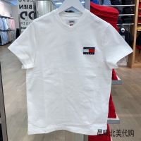 Original authentic Tommy Hilfiger short-sleeved T-shirt mens bottoming shirt round neck pure cotton half-sleeved thick section purchasing