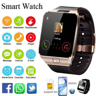FXM Digital Watch Men Q18 Smart Phone Watch Bluetooth anti-lost multi-functional Smart Wearable Card Camera Touch Screen Watch