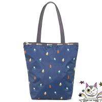 Lesportsac สินค้าใหม่ X-Girl Joint Casual Casual น้ำหนักเบาไหล่เดียวแบบพกพาผ้ากระเป๋ารุ่นแนวตั้ง 2432-G712