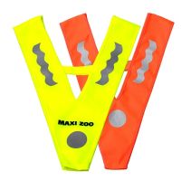 Outdoor Children Reflective Vest Students Polyester Traffic Safety Running Cycling Road V Shaped High Visibility Night Security