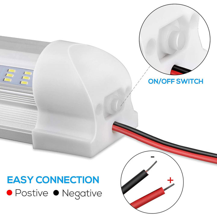 hot-caravan-led-light-bar-สำหรับรถบรรทุกกาวติด-led-ภายใน-light-strip-bar-ตู้ภายในรถโคมไฟ-camp-shell-light