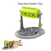 For Food Treated Dog Toys Food Feeder Educational Dog Puzzle Toys Interactive IQ Training Game Toy Anti Choke Slower Feeder Bowl