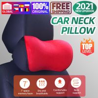 Car Seat Headrest Pillow Neck Support Car Seat Head Memory Foam Car Neck Pillow Adjustable Head Restraint Auto Massage For Drive