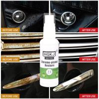 Ytri 20ml Chrome Plate Parts Restore Retreading Agent Car Logo Rust Removal Spray Cleaner Stains Model:HGKJ-23