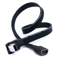 90 Degree Up Down Direction Angled Mini USB 5 Pin Male to Female Extension Cable 0.2m 20cm MiniUSB adapter short Cable