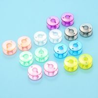 10pc Household multifunctional sewing machine transparent winding core thickened new material transparent colored shuttle core