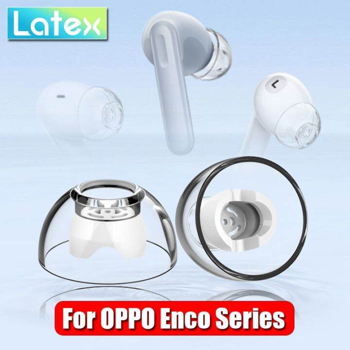 [HOT] Latex Ear Tips for Oppo Enco X2 Antidrop Antiallergic Ear Plugs for OPPO Enco Series