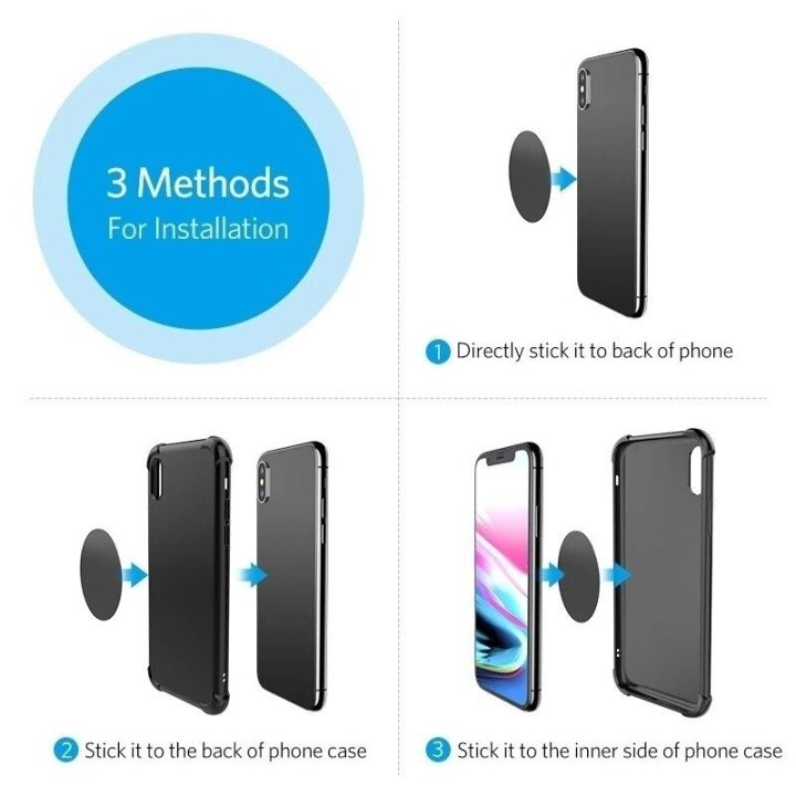 5pcs-metal-plate-disk-for-magnet-car-phone-holder-round-iron-sheet-stickers-car-magnetic-phone-stand-mount-accessories-car-mounts