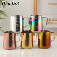 12PCS Stainless Steel Pitcher Coffee Frothing Jug Pull Flower Cup Cappuccino Milk Pot Espresso Cup Latte Art Milk Frother Jugs