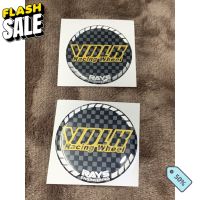 VOLK RAYS โวล์ค เรย์ สติ๊กเกอร์ เรซิน กลม นูน sticker ล้อรถ Resins logo โลโก้ Racing Wheel