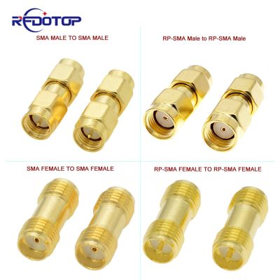 2PCS/Lot SMA Male Plug to SMA Female Jack RF Adapter for Raido Antenna SMA Type RF Coaxial Connector Converter Electrical Connectors