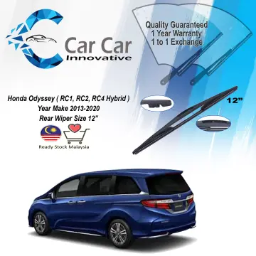 2015 honda odyssey wiper shop blade size