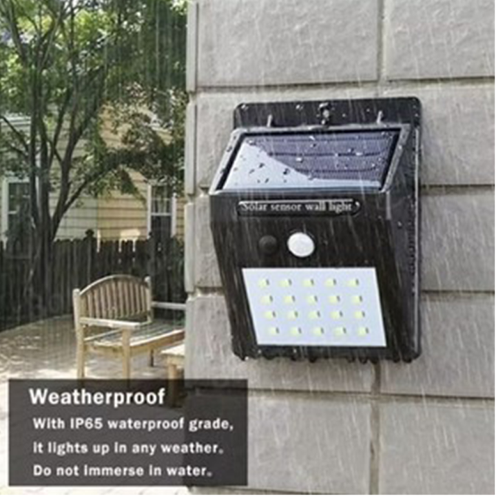 พร้อมส่ง-ไฟโซล่าเซลล์-ไฟโซลาร์-ติดผนัง-solar-powered-led-wall-light-30-led-005