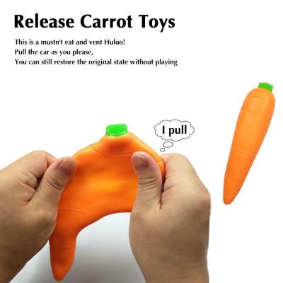 Carrot Memory Sand Squeezing Toy Filling Sand Release Toy Small J3V4