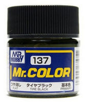 Mr.Color    TIRE BLACK Code c-137  Mr.hobby