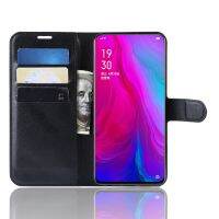 6.4 Case for OPPO Reno (2019) Cover Wallet Card Stent Book Style Flip Leather Protect Cases black Reno1 PCAM00 PCAT00 CPH1917