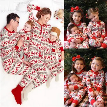 Mom daughter christmas online pajamas