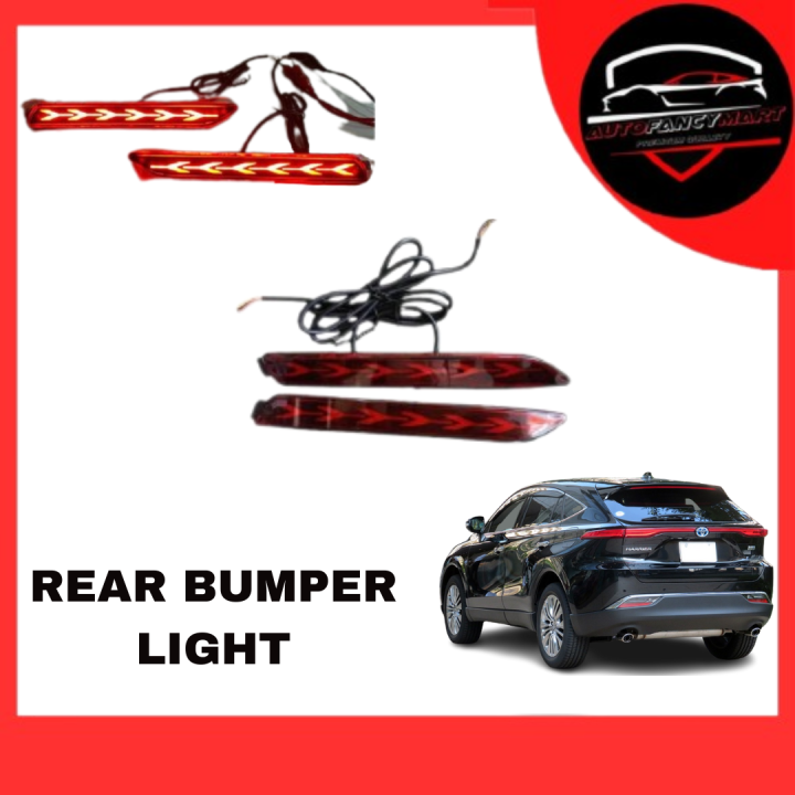 TOYOTA HARRIER REAR BUMPER LIGHT REFLECTOR LAMP Lazada