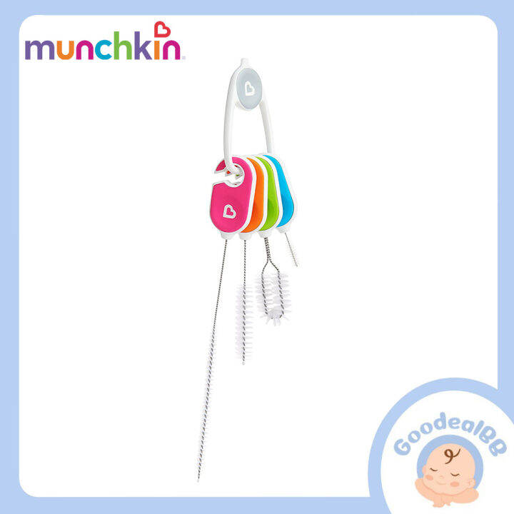 Munchkin Details Baby Bottle and Cup Cleaning Brush Set Lazada