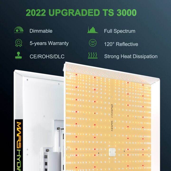 ready-stock-ส่งฟรี-mars-hydro-ts3000-450w-ไฟปลูกต้นไม้-led-full-spectrum-hydroponic-led-grow-lightมีบริการเก็บเงินปลายทาง