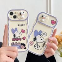 (Bishop Belle)เคสโทรศัพท์การ์ตูนสนูปี้สำหรับ iPhone 14 13 12 11 Pro Max น่ารักเด็กผู้หญิงกันกระแทก