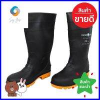 รองเท้าบูท PVC หัวเหล็ก PANGOLIN สูง 14 นิ้ว เบอร์ 7 สีดำPVC WORK BOOTS WITH STEEL TOE CAPS PANGOLIN 14IN SIZE 7 BLACK **ด่วน สินค้าเหลือไม่เยอะ**