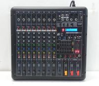 เพาเวอร์มิกเซอร์ มิกเซอร์ Power Mixer เครื่องเสียง ขยายเสียง 1300W 8CH Power mixer ( 8 channel ) รุ่น MF-8D