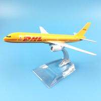 โบอิ้งเครื่องบินจำลองขนาด757 DHL B757เครื่องบินขนส่งสินค้าขนาด16ซม. เครื่องบินจำลองเครื่องบินจำลองจำลองทำจากโลหะผสมสำหรับเป็นของขวัญคริสต์มาสสำหรับ Kids Toys