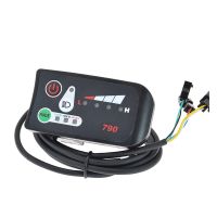 Electric Vehicle Electric Bicycle Meter LED Power Display 6 Km Booster Meter 790 Meters