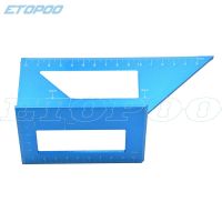 [COD] HUOTO carpentry T-shaped line gauge multi-functional angle ruler 45-degree oblique 90-degree aluminum alloy worker liner