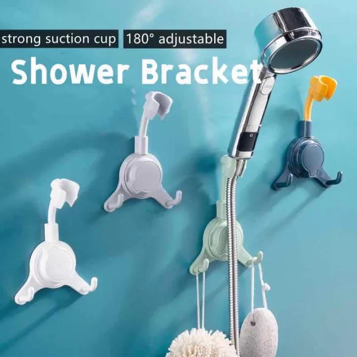 CAG Shop 360 Degree Rotation Shower Head Holder Support Wall Mounted