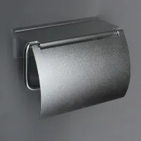 Thickened Alumimum Tissue Holder Toilet Hotel Engineering Tissue Box Toilet Roll Stand Paper Box Mobile Phone Tissue Holder Toilet Roll Holders