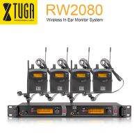 ~ Xtuga RW2080 ระบบมอนิเตอร์อินเอียร์ไร้สาย 2 ช่อง 4 บอดี้แพ็ก พร้อมหูฟังอินเอียร์ SR2050