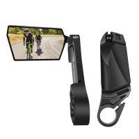 2pcs Bike Mirror Cycling Rear View Mirror Foldable 360 Degree Rotating Rearview Bicycle Mirrors Handlebar Safety Mirror