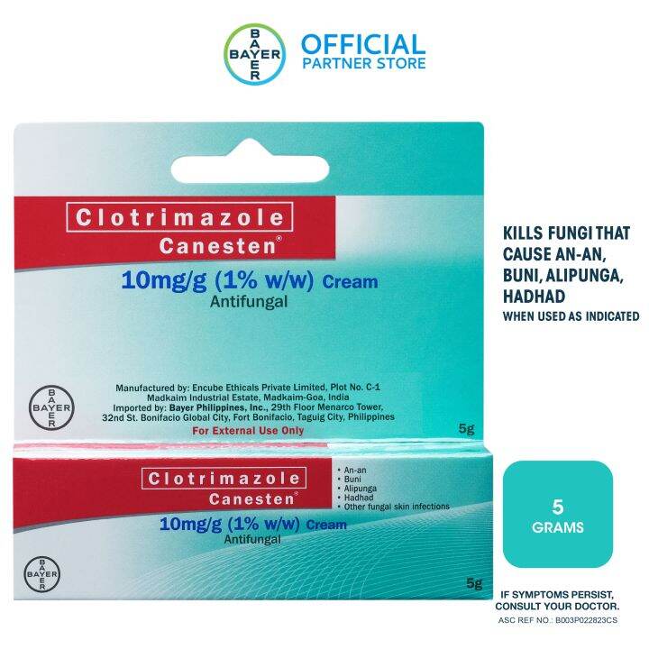 CANESTEN® Clotrimazole Antifungal Cream for Buni, Hadhad, Anan