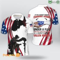 2023 new design- Veteran rememberance design Polo Shirt jersey