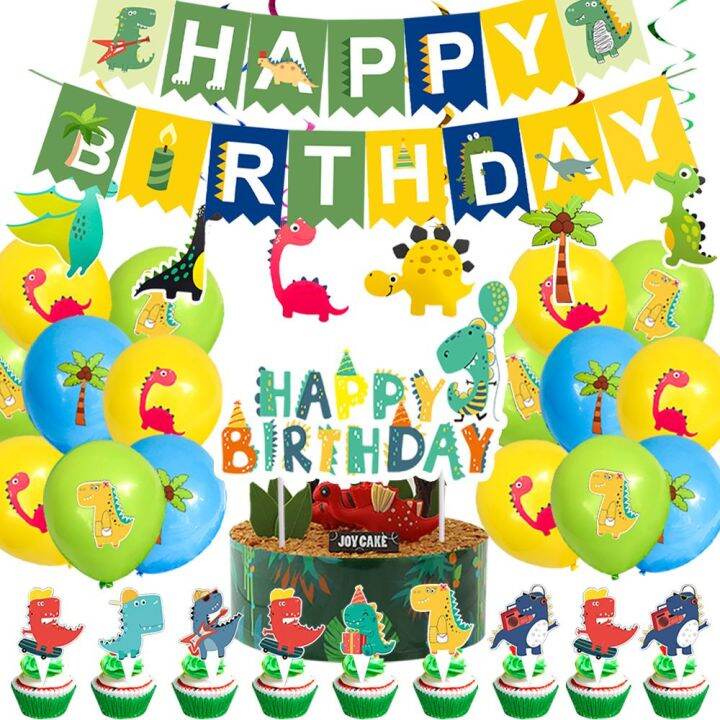 1 pack Dinosaur Theme Party Dinosaur Party Decoration Baby Shower Dino
