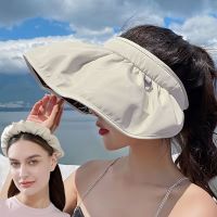 2023 New Wide Brim Sun Hats Visor Foldable Picnic Beach UV Protection Scallop Cap For Outdoor Womens Hat Caps