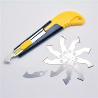 【YF】 PVC Acrylic Plastic Sheet Perspex Cutter Hook Cutting Tool With 10 Spare Blades